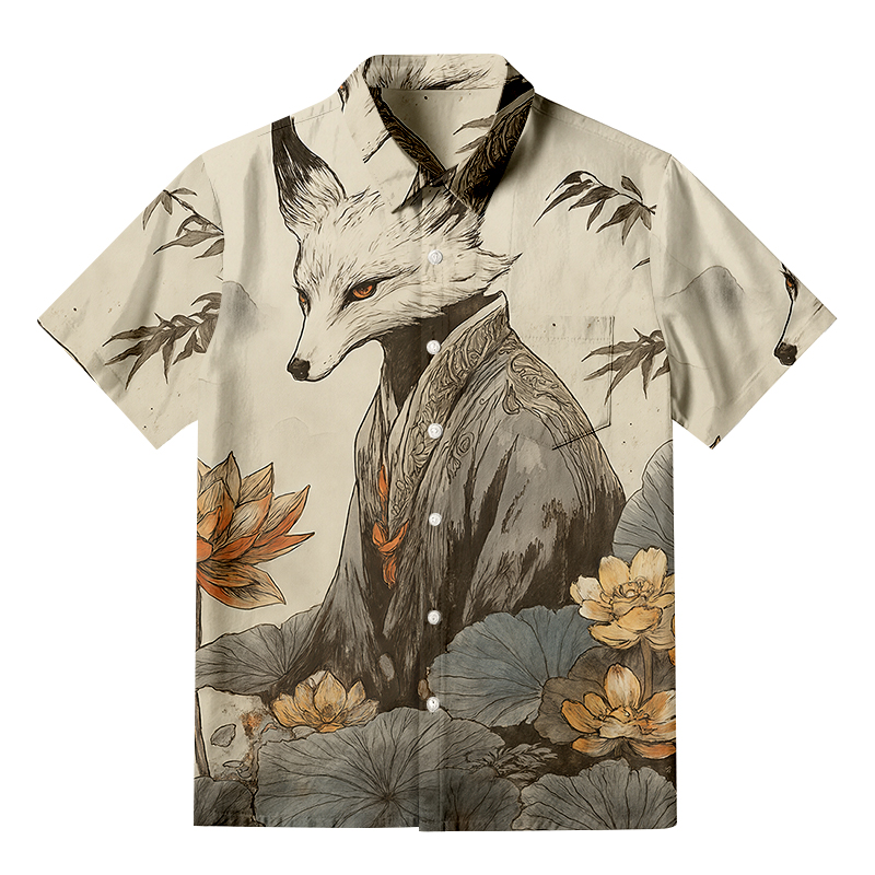 Cardydony Guardian Of The Lotus Realm Button-up Shirt
