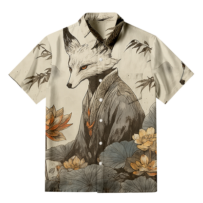 Cardydony Guardian Of The Lotus Realm Button-up Shirt
