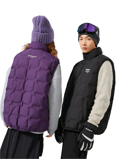 Cardydony Women's Alpine Glow Puffer Vest | Down-Fill Winterwear