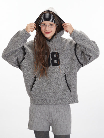 Cardydony Women's Fleece Hoodie | Winter Oversized Sweatshirt