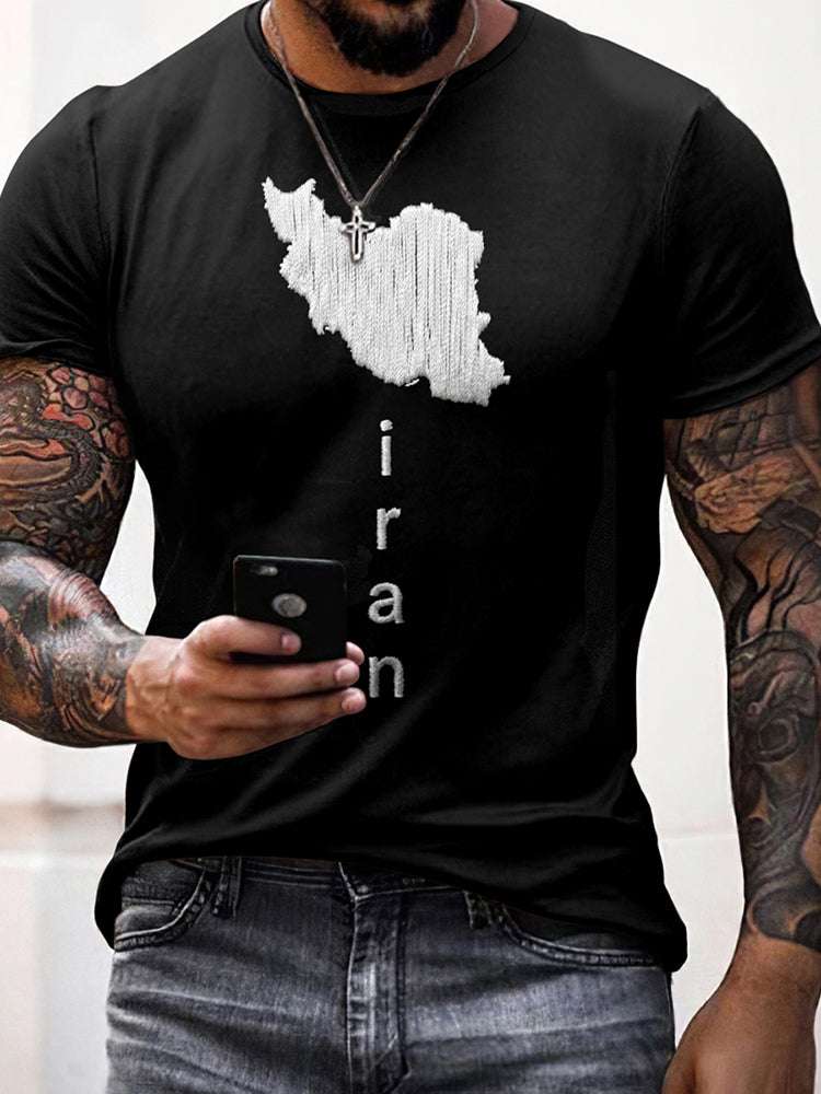 Cardydony Men's Hope Iran Peace Art Casual T Shirt