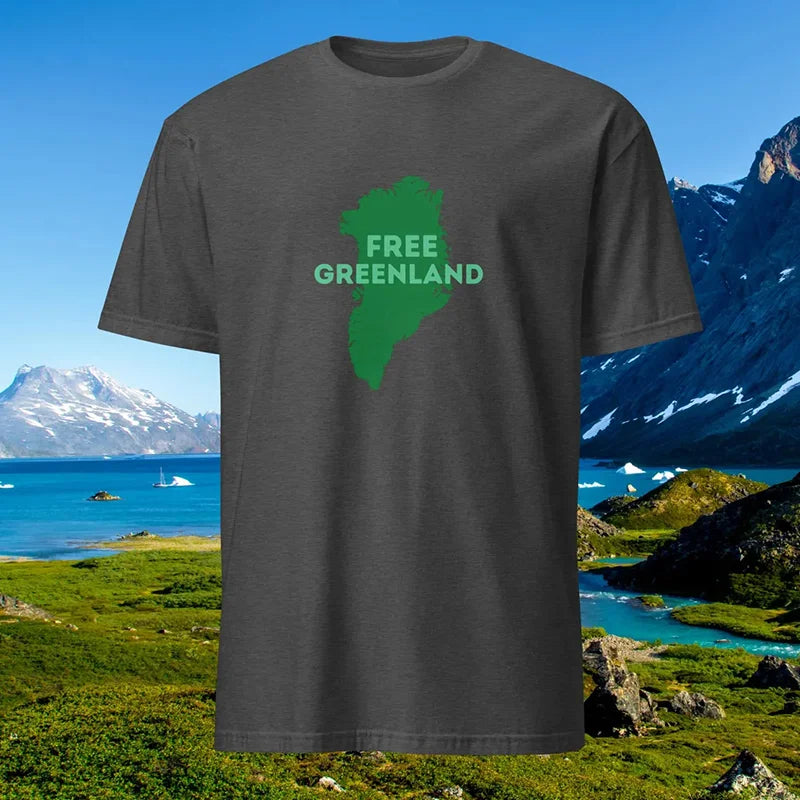 Cardydony Free Greenland Unisex Casual T-shirt