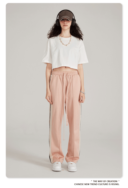 Cardydony Women's Classic Side Stripe Track Pants