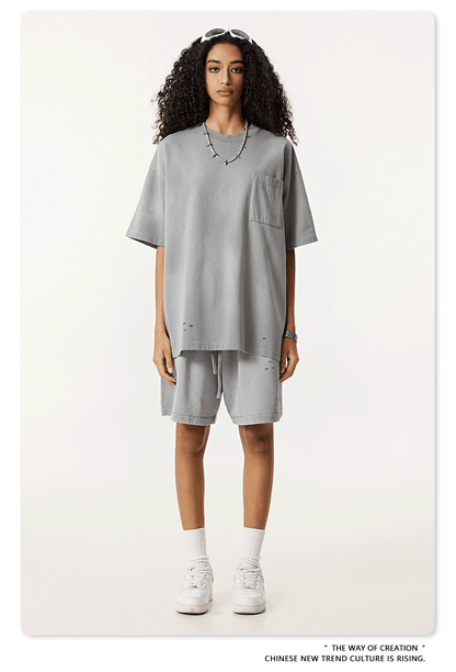 Cardydony Women's Retro Pocket Tee | Basic Streetwear