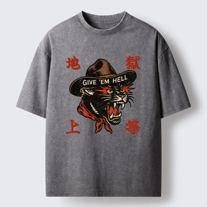 Cardydony Give ’em Hell Washed T-shirt