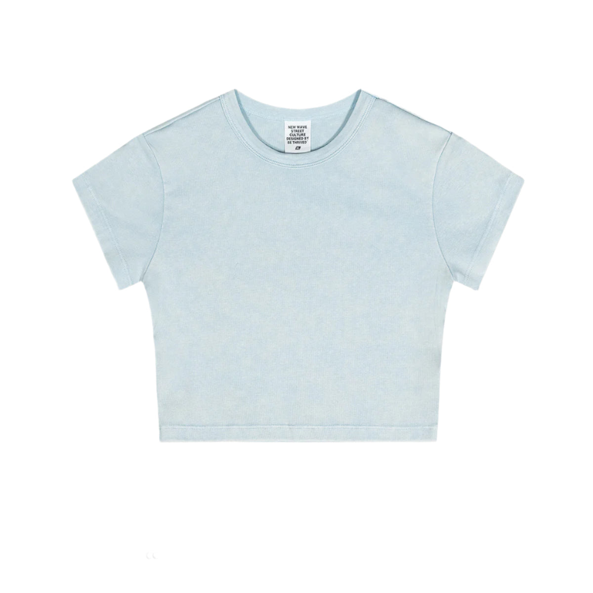 Cardydony Women's Essential Pop Cropped Cotton Tee