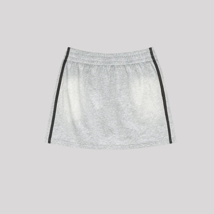 Cardydony Women's Cloud Wash Two-Piece Set | Cropped Tee & Mini Skirt