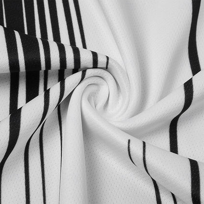 Cardydony Men's Line Pattern Golf Sports Polo Shirt