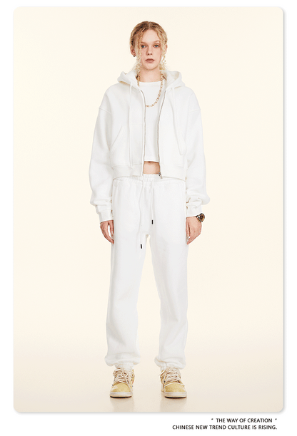 Cardydony Women's Signature Street Cropped Zip Hoodie Collection