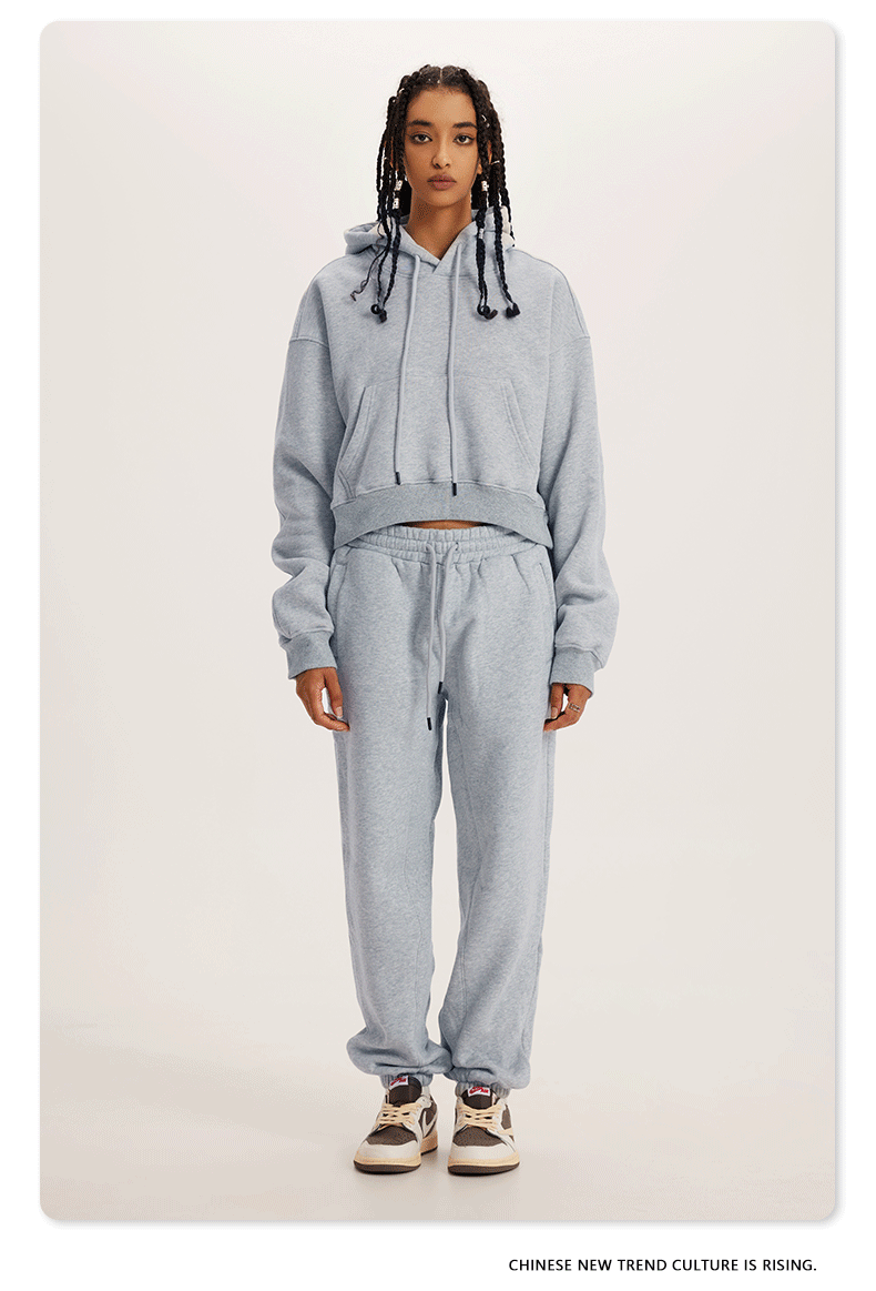 Cardydony Women's Essential Classic Cropped Pullover Hoodie Collection