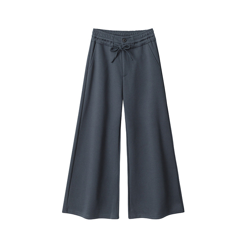 Cardydony Women's Women's Long Street Style Wide-Leg Sweatpants