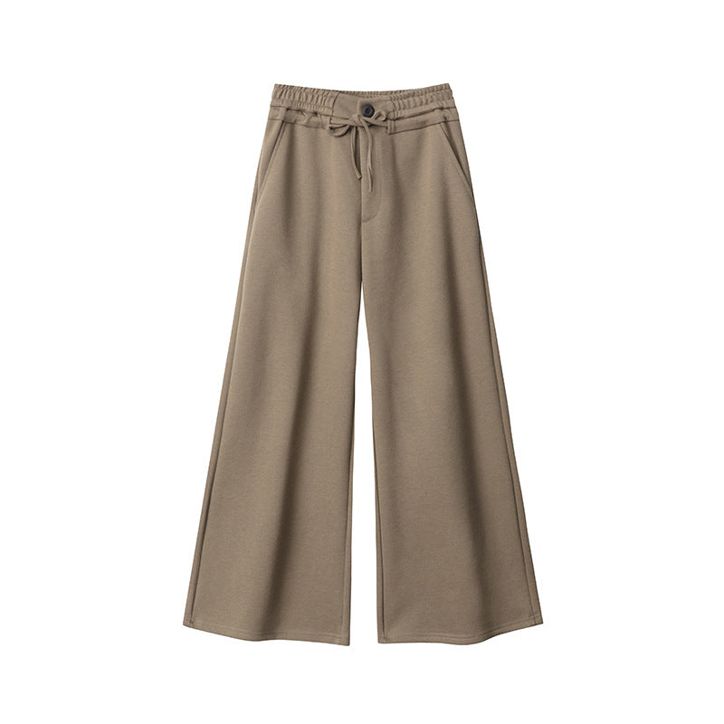 Cardydony Women's Women's Long Street Style Wide-Leg Sweatpants