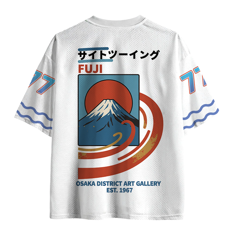 Cardydony Men's Mount Fuji Mesh Jersey