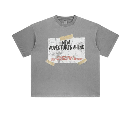 Cardydony Women's Wanderlust Print Tee | Vintage Print Streetwear