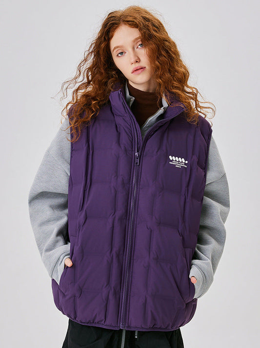 Cardydony Women's Alpine Glow Puffer Vest | Down-Fill Winterwear