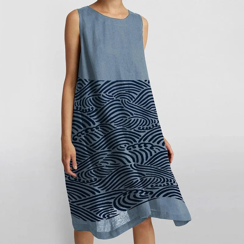 Cardydony Women's Sleeveless Midi Dress