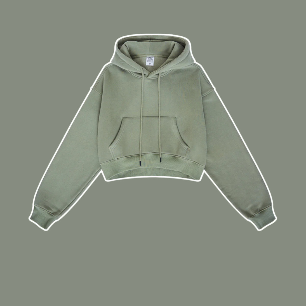 Cardydony Women's Essential Classic Cropped Pullover Hoodie Collection