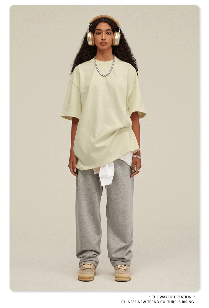 Cardydony Women's City Drift Crew Tee | Heavyweight Streetwear