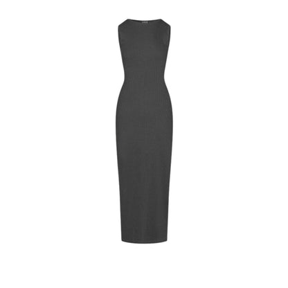 Cardydony Women's Bodycon Maxi Dress | Sleeveless Cotton Blend