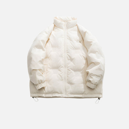 Cardydony Minimal Stand Collar Down Puffer Jacket