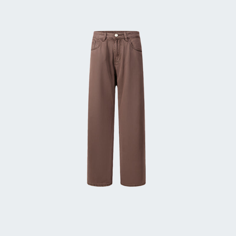 Cardydony Classic Straight-Leg Jeans in Trendy Color Options
