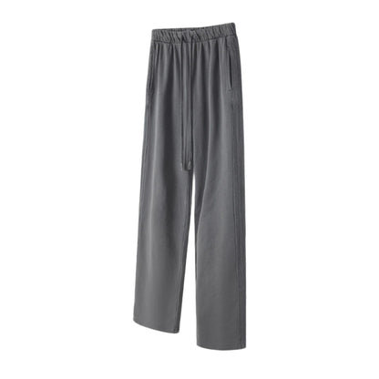 Cardydony Women's Vintage Wash Track Pants | Loose Straight Athletic Pants