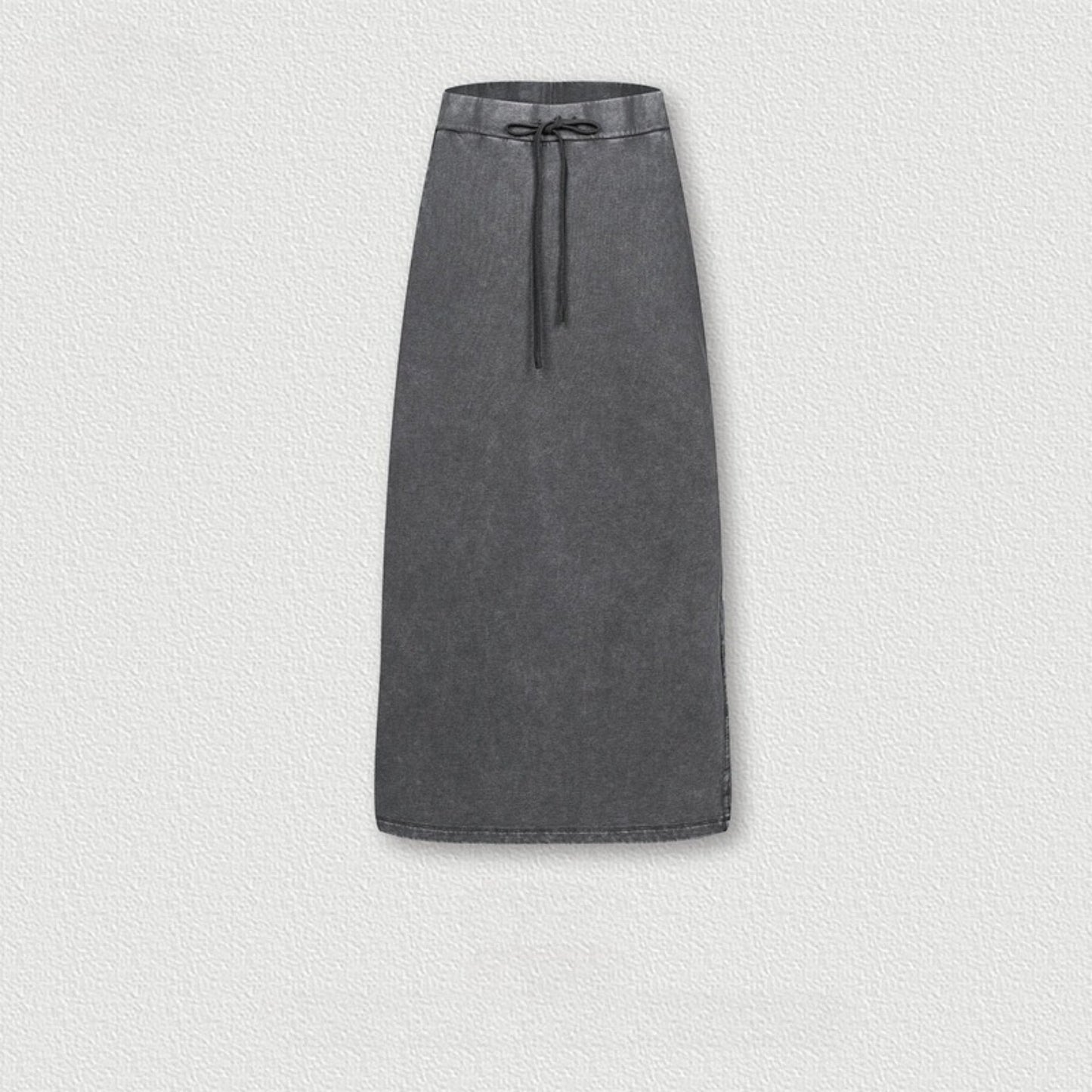 Cardydony Women's Washed Denim Maxi Dress | Vintage Streetwear Style