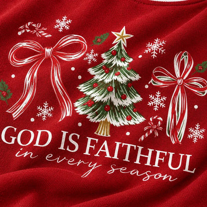 Cardydony Women's Christmas Print Crew Neck Long Sleeve Casual Sweatshirt