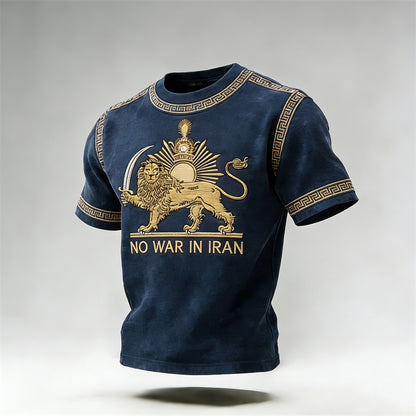 Cardydony Bohemian Style Pink Floral Embroidered Casual Round Neck Top