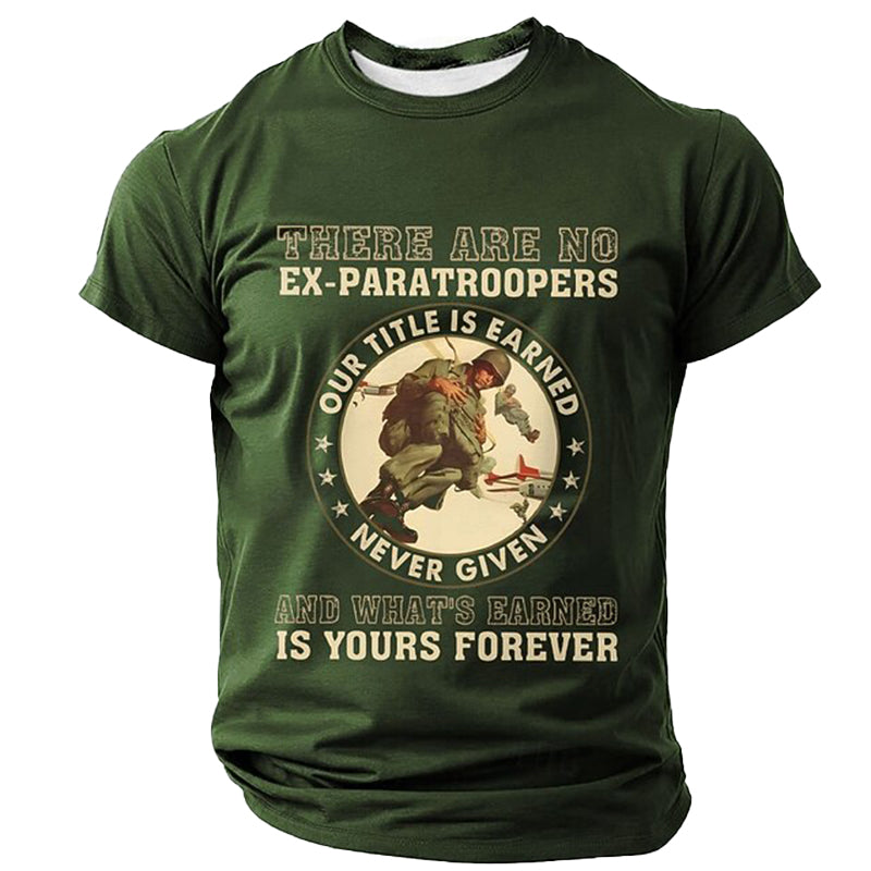 Cardydony Men's Vintage Us America 250 Year Anniversary Veterans Day Print T Shirt