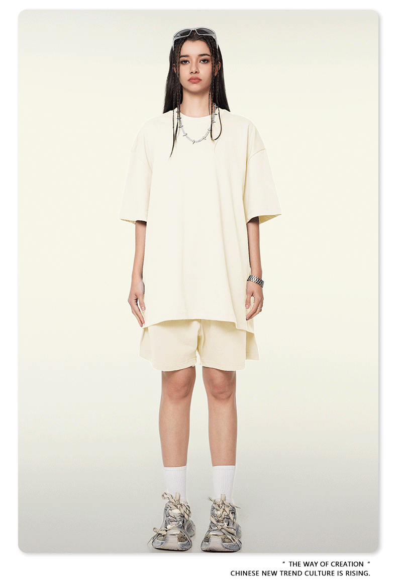Cardydony Women's Coastal Crew Tee | Heavyweight Core Essential