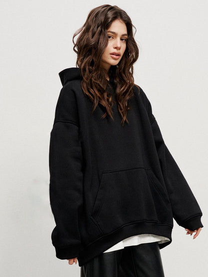 Cardydony Women's Oversized Cotton Blend Pullover Hoodie