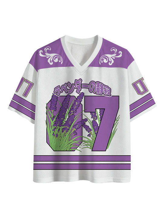 Cardydony Men's Lavender Japanese Mesh Jersey