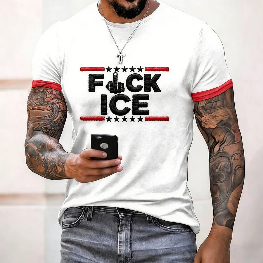 Cardydony Men's Ice Out Of Minneapolis Printed T-shirt