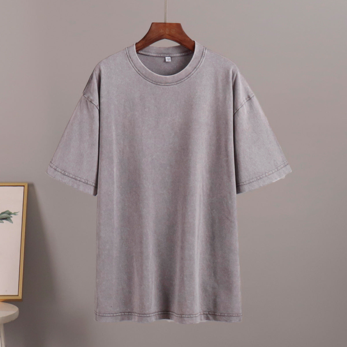 Cardydony Women's Vintage Washed Cotton Oversized T Shirts