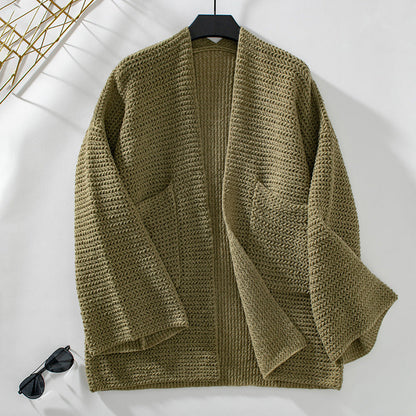 Cardydony Women's Cozy Textured Open-Front Cardigan for Effortless Layering