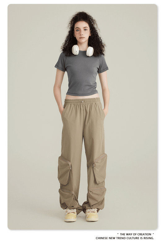 Cardydony Women's Utility Cargo Pants | Double Zip Collection
