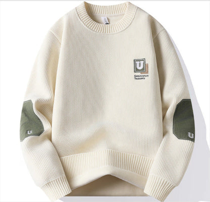 Cardydony Women's Fleece-Lined Waffle Knit Sweater | Winter Pullover