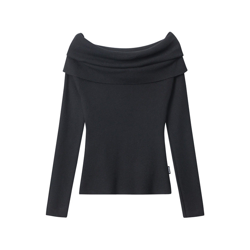Cardydony Women's 90s V-Neck Top | Retro Slim Fit Autumn Sweater