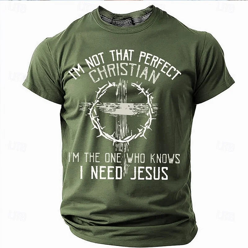 Cardydony Men's Jesus T Shirt
