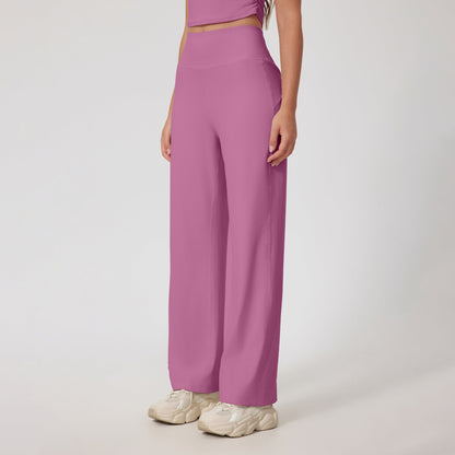 Cardydony Women's Wide-Leg High-Waist Lounge Pants - Effortless Comfort & Style