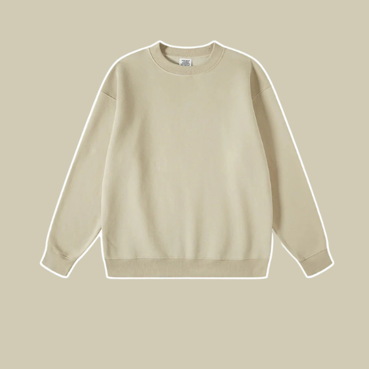 Cardydony Women's Cozy Cloud Crewneck Sweater | Heavyweight Plush Streetwear