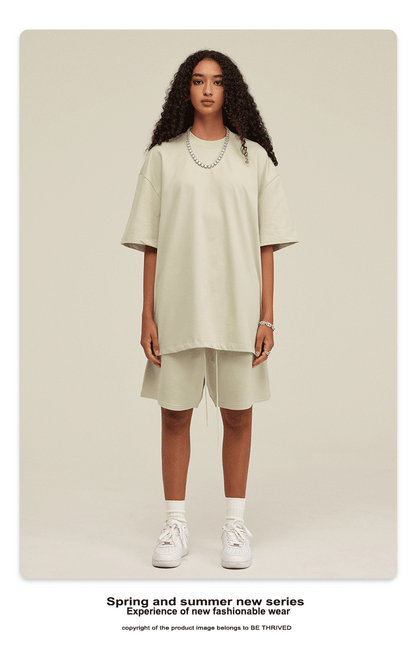 Cardydony Women's Coastal Crew Tee | Heavyweight Core Essential