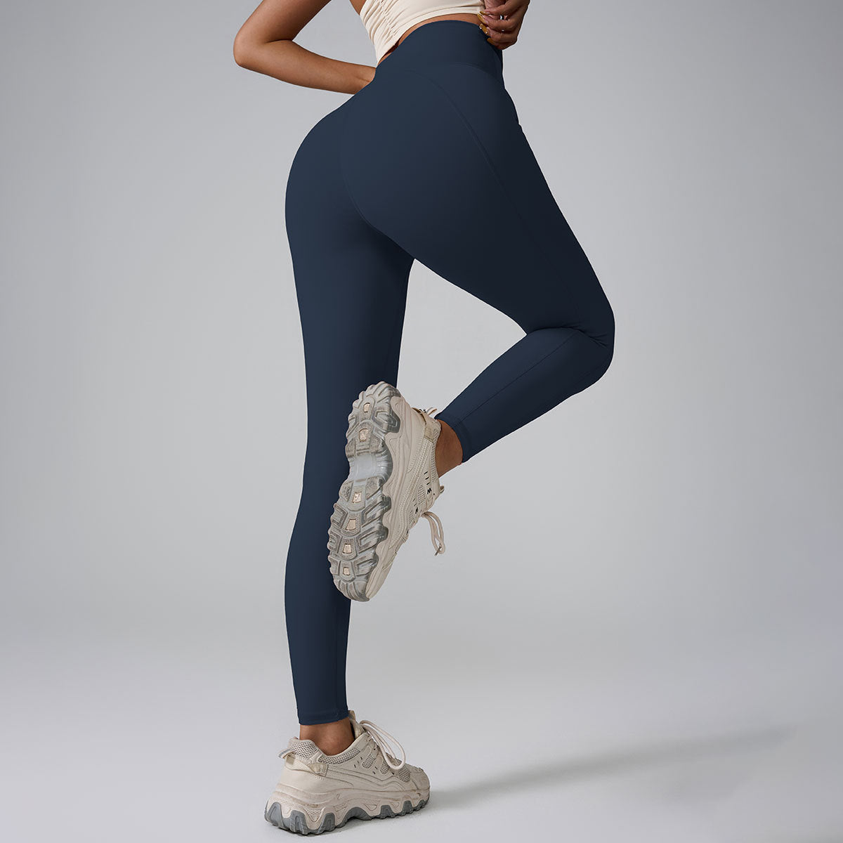 Cardydony Women's High Waisted Leggings – Seamless Stretchy Workout Pants