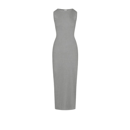 Cardydony Women's Bodycon Maxi Dress | Sleeveless Cotton Blend
