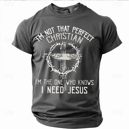 Cardydony Men's Jesus T Shirt