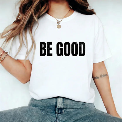 Cardydony Be Good Ice Out Vintage Washed T Shirt