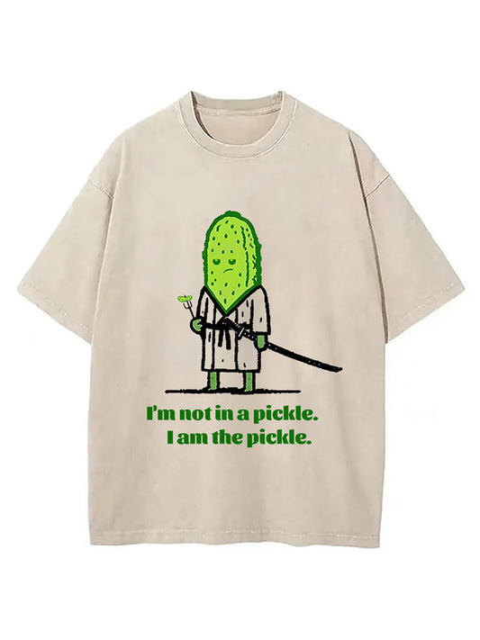 Cardydony Cucumber Samurai Washed T-shirt