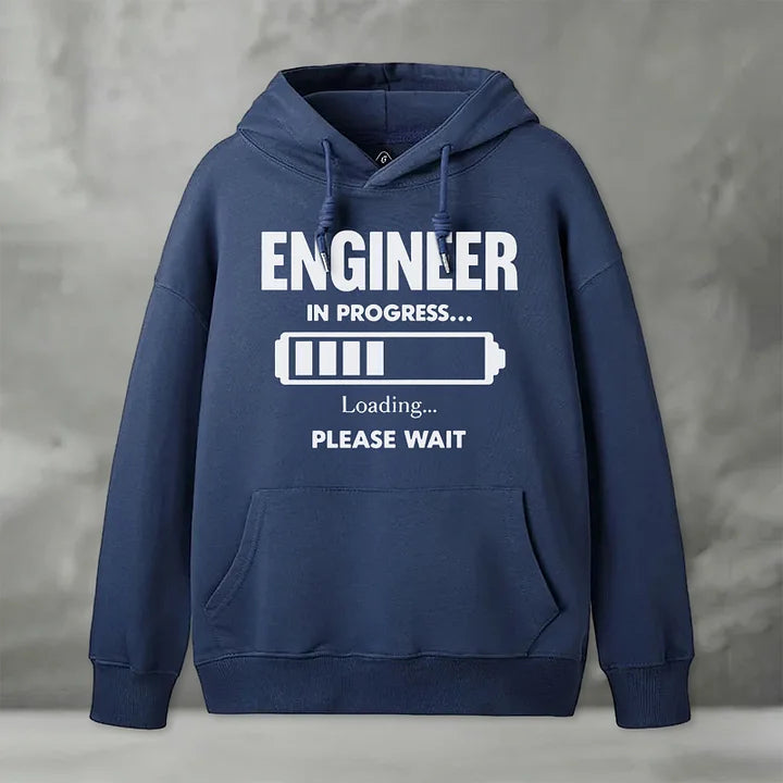 Cardydony Engineer In Progress Geek Hoodie
