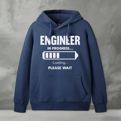 Cardydony Engineer In Progress Geek Hoodie